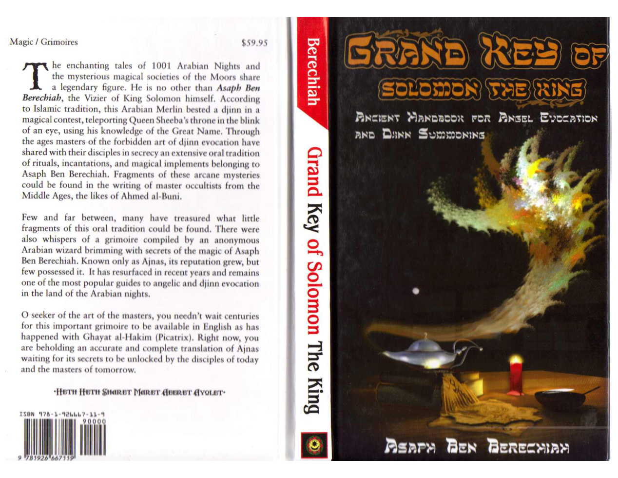 Asaph Ben Berechiah - Grand Key of Solomon the King (2009) cover