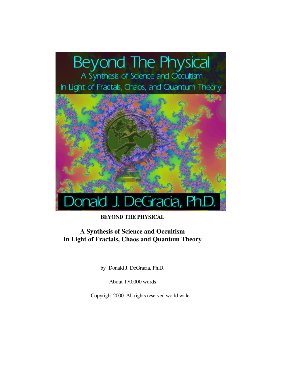 Beyond the Physical a synthesis of science and occultism cover