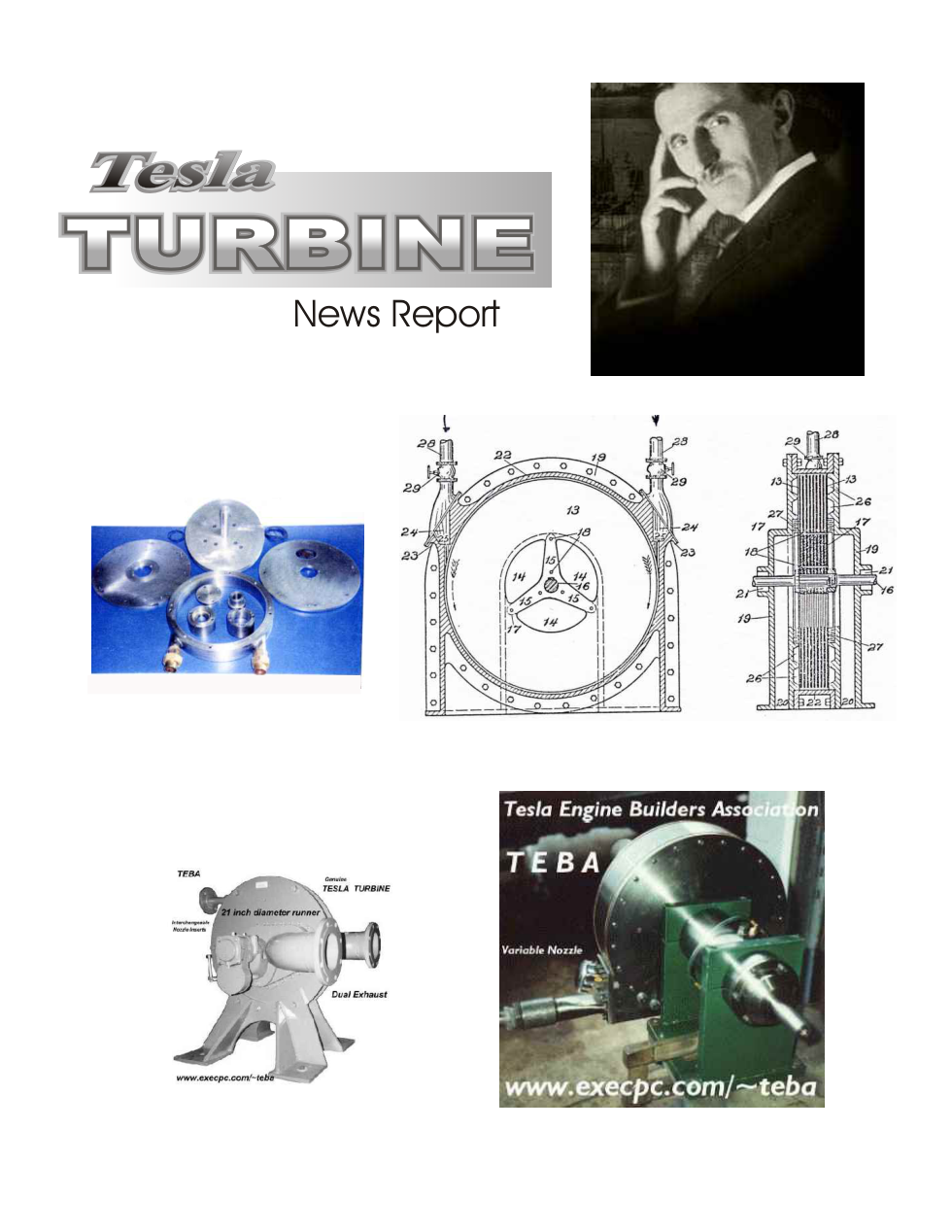 Tesla Turbine cover