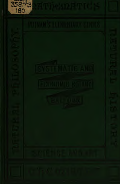 First Book of Botany - J Balfour 1873 cover