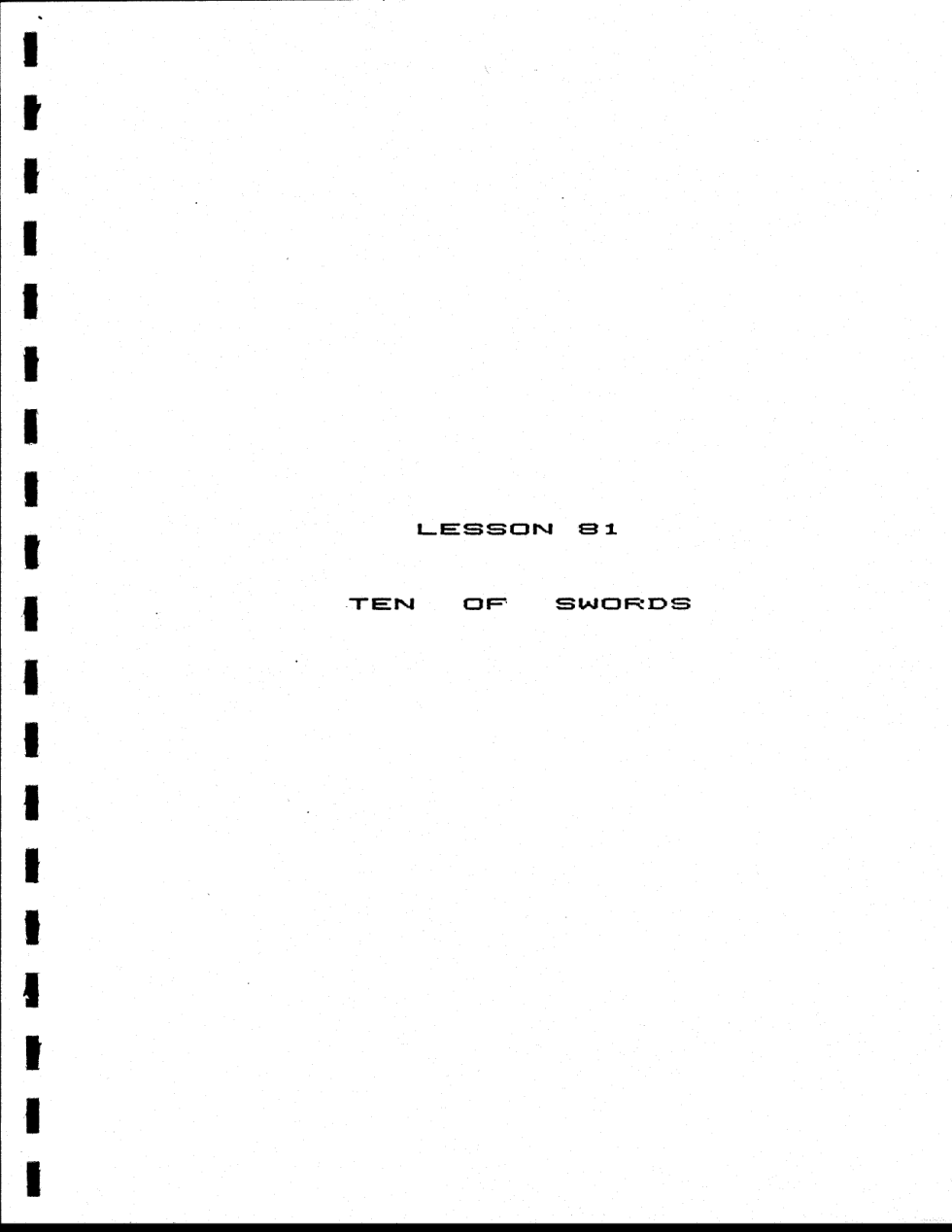 GDcorrespondencecourselessons081 cover