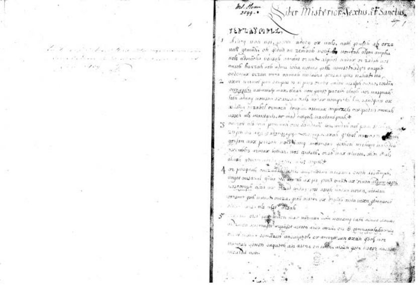 Dee - Liber Sextus et Sanctus - Sl 2599 cover
