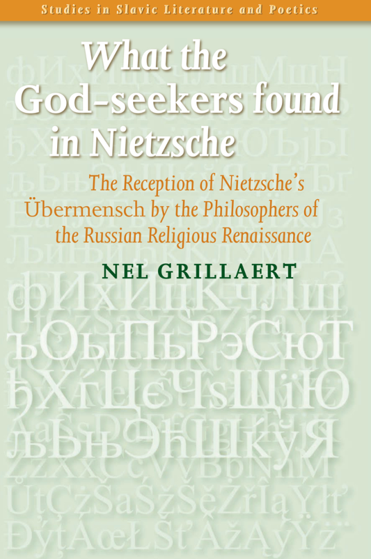Grillaert - What the God-seekers Found in Nietzsche cover