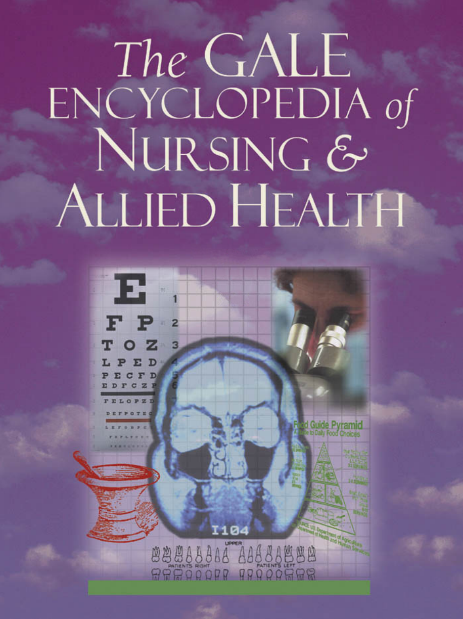 The Gale Encyclopedia of Nursing and Allied Health.pdf cover