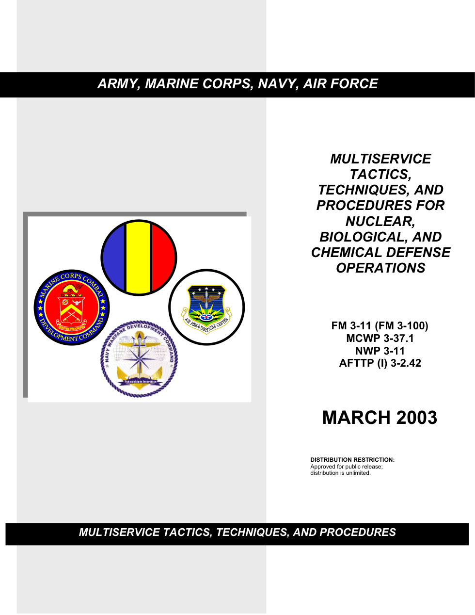 US Multiserv - NBC Defense - Tactics 2000 220 pages cover