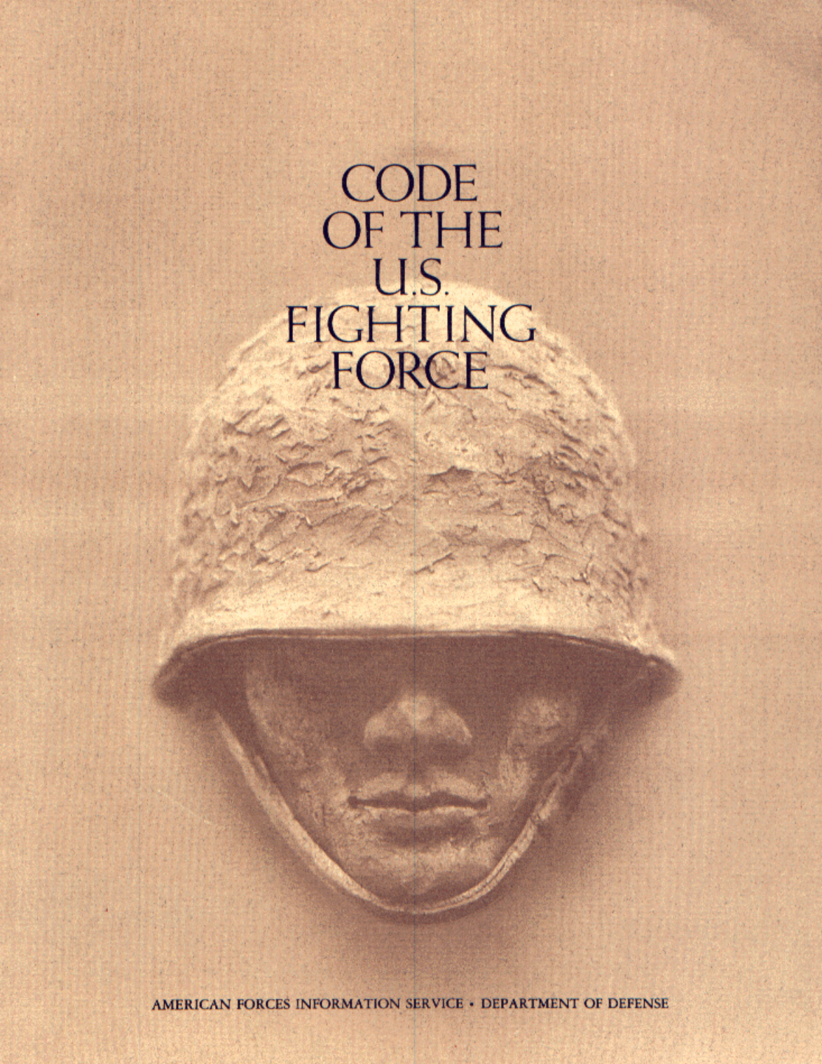 ARMY Code of the US Fighting Force 16p. cover
