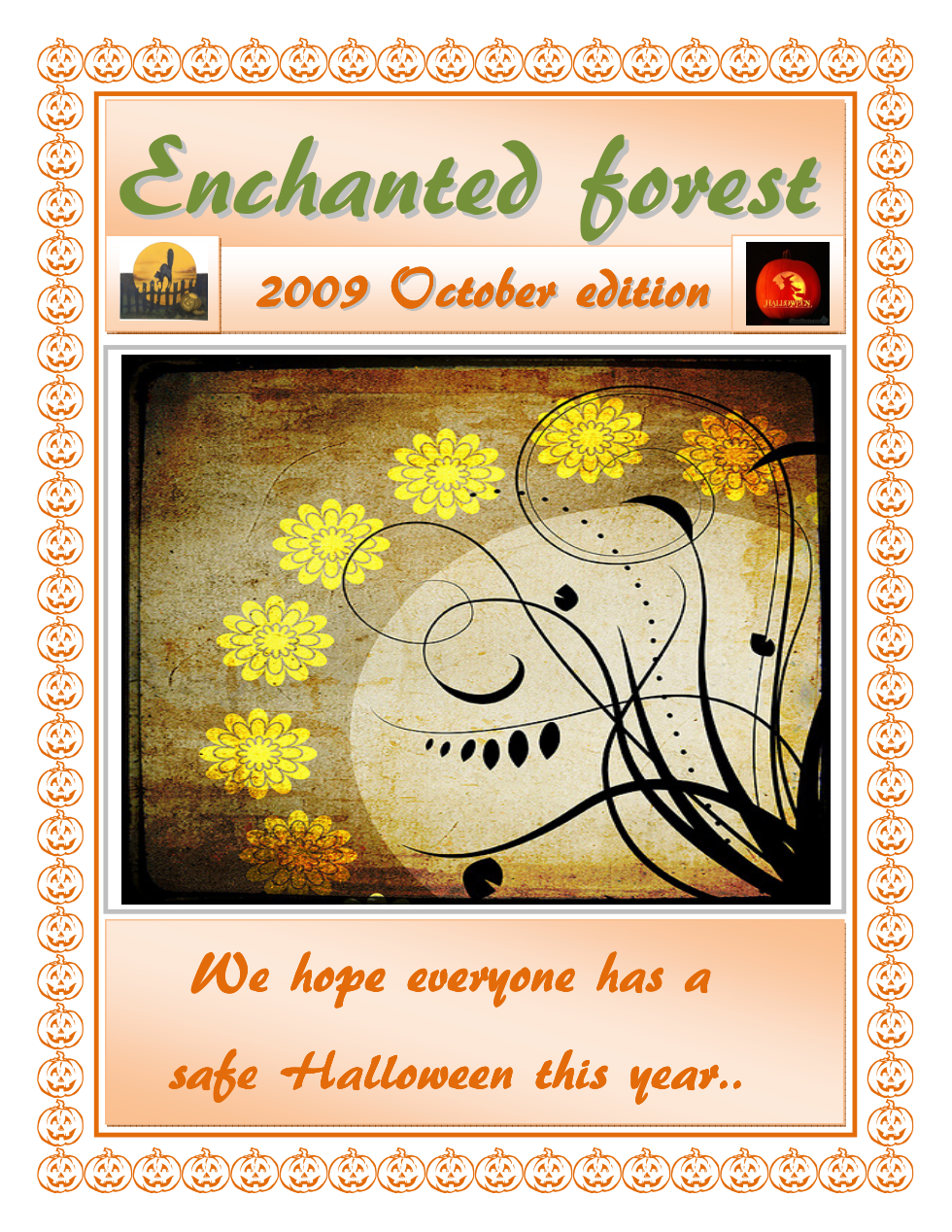October-2009-Enchanted-Forest-Magazine cover