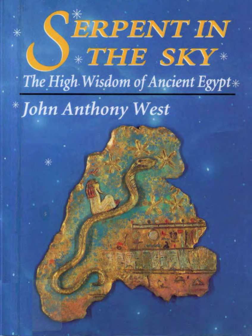 Serpent In The Sky - John Anthony West cover