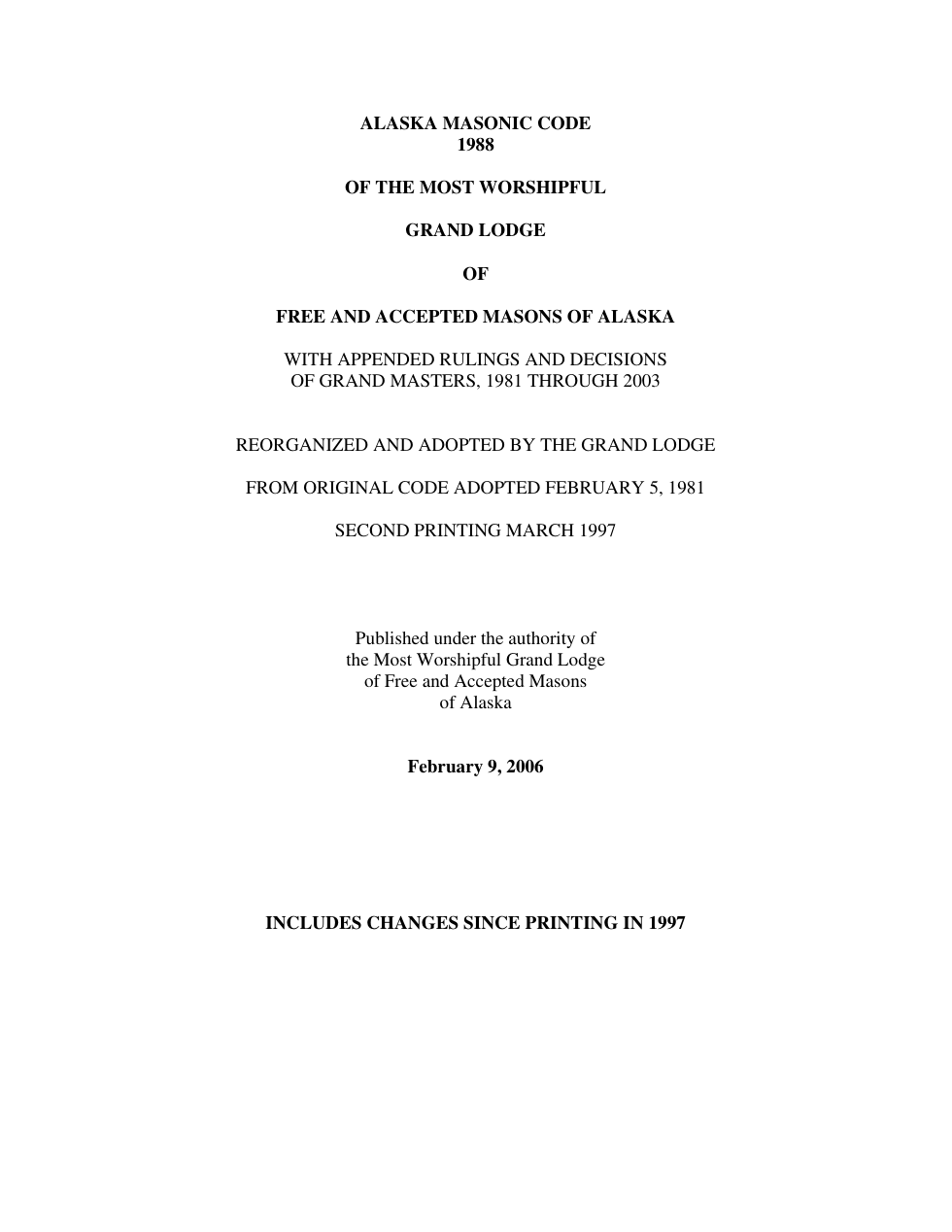 AlaskaMasonicCode2006 cover