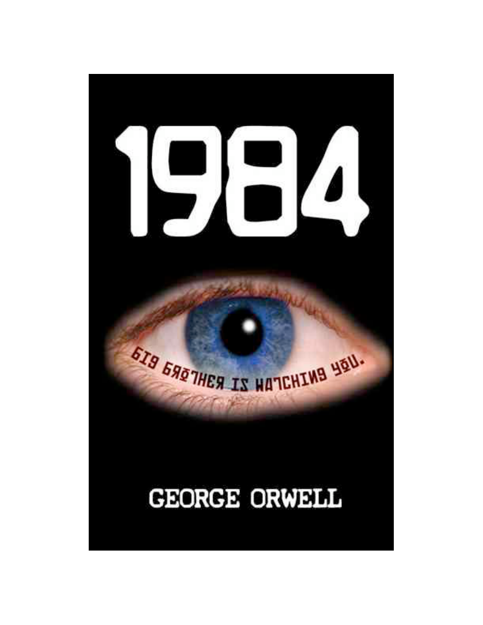 George Orwell - 1984 cover