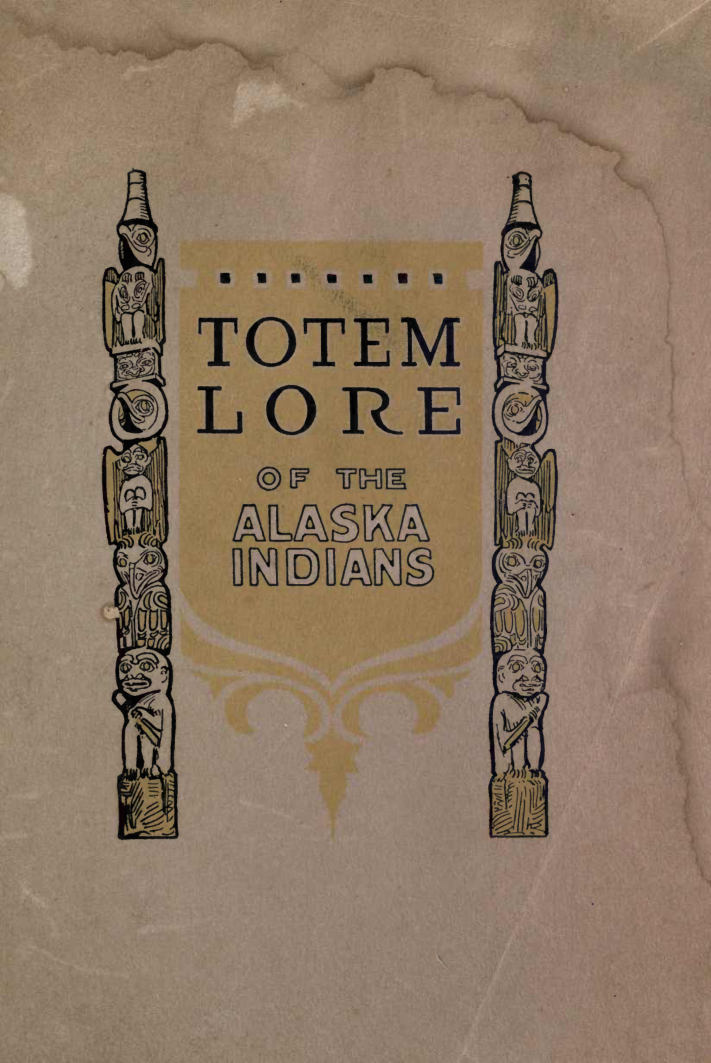 Totem Law Of The Alaska Indians - H Corser cover