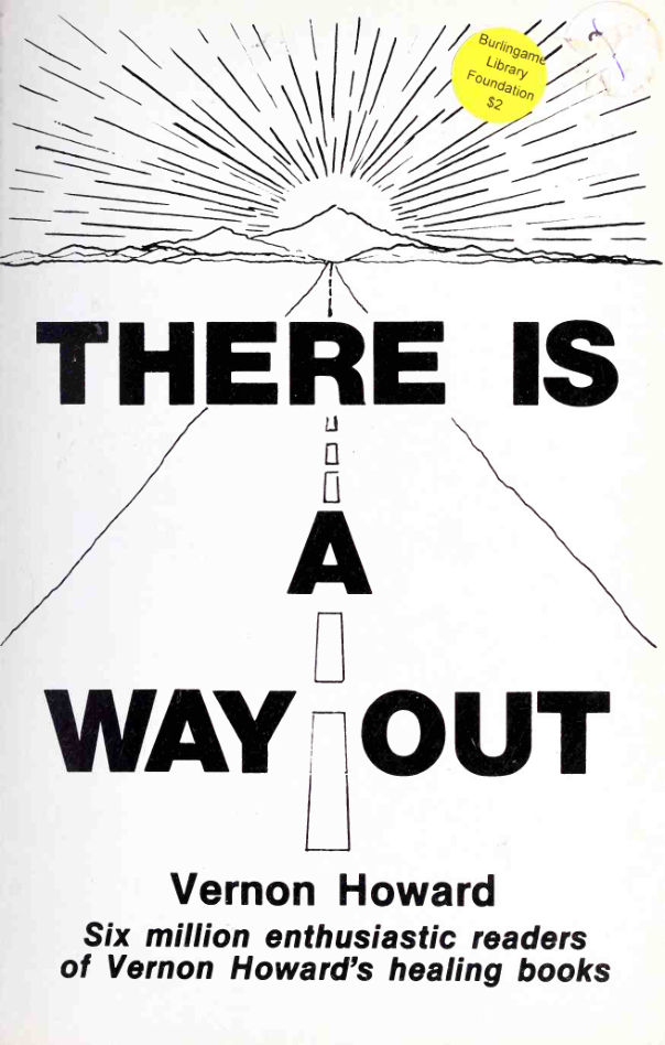 Vernon Howard - There Is A Way Out cover