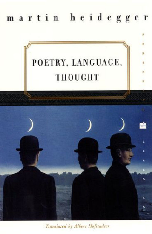 Martin Heidegger - Poetry, Language, Thought cover