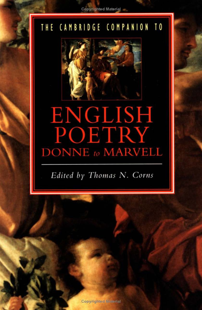 The Cambridge Companion to English Poetry, Donne to Marvell cover