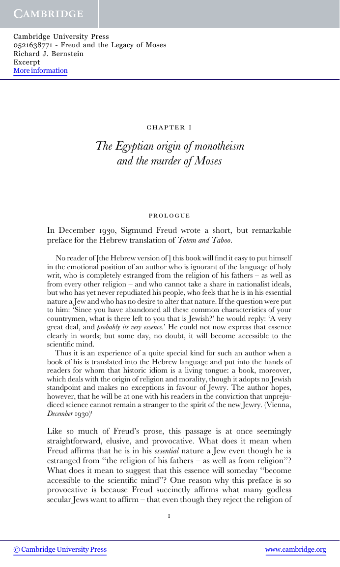 Egyptian Origin Of Monotheism cover