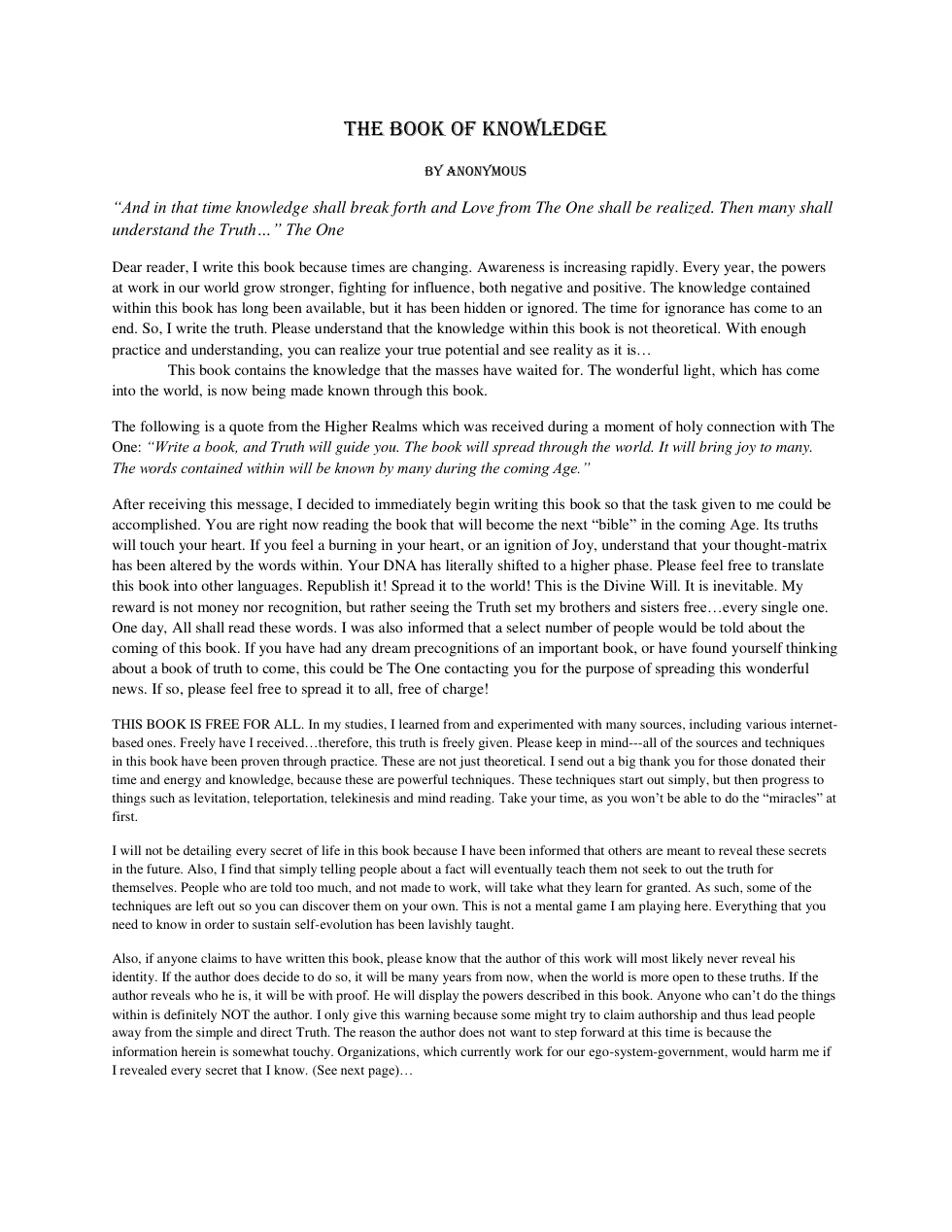 75248035-The-Book-of-Knowledge cover