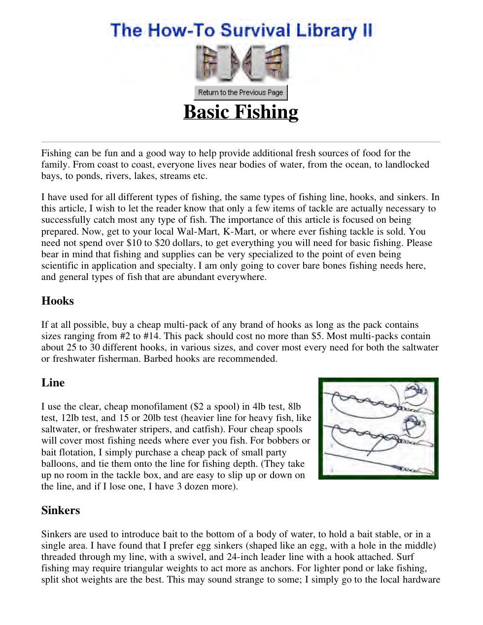 Basic Fishing cover