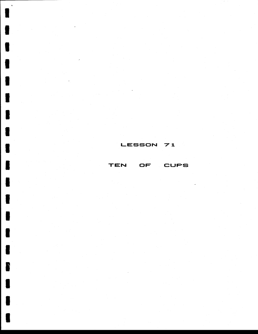GDcorrespondencecourselessons071 cover