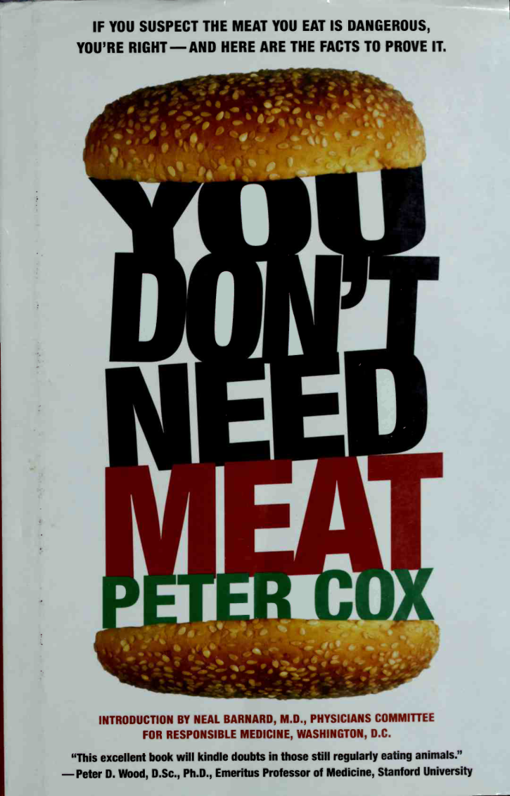 You Don't Need Meat - Peter Cox cover