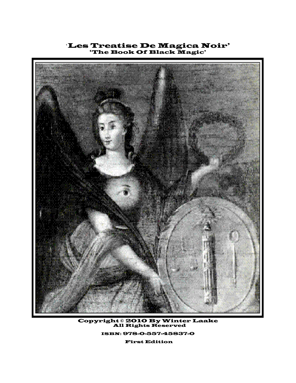 Winter Laake - The Book of Black Magic cover
