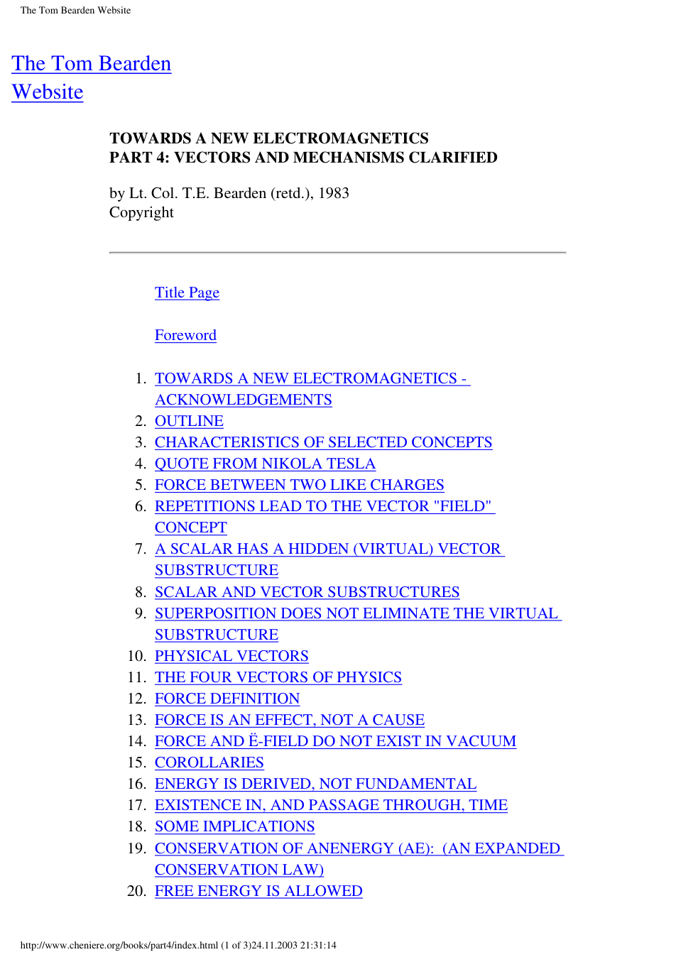 Towards A New Electromagnetics Part 4 cover
