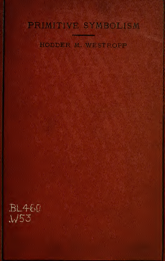 Primitive Symbolism - H M Westropp cover