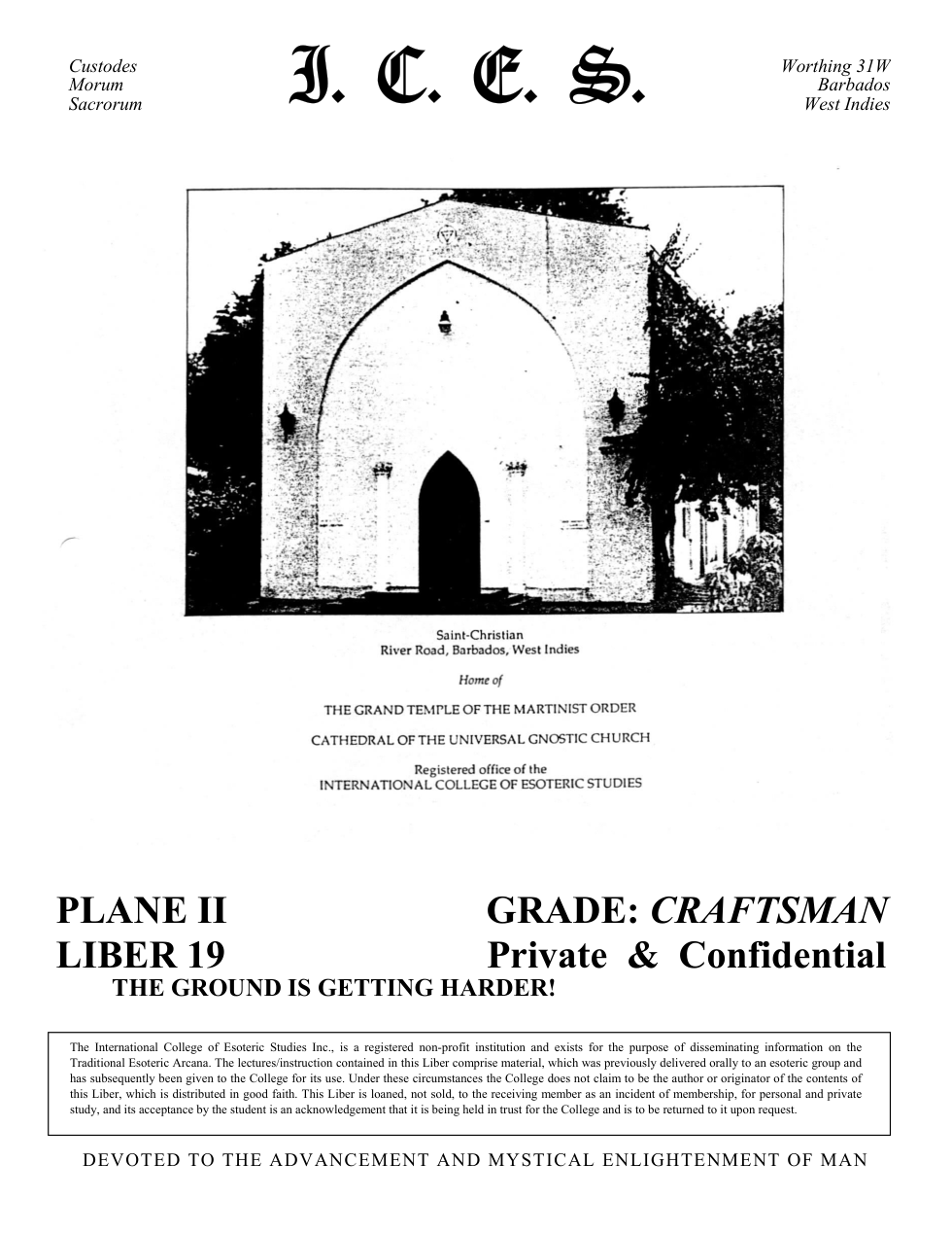 ICES - Liber19 cover