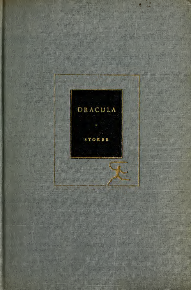 Dracula - B Stoker (1897) cover
