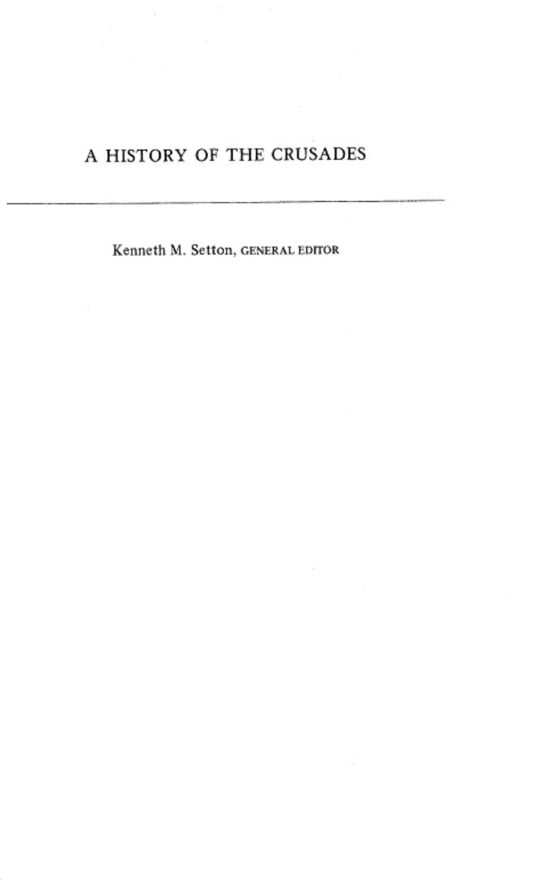 History of the Crusades Vol 4 cover