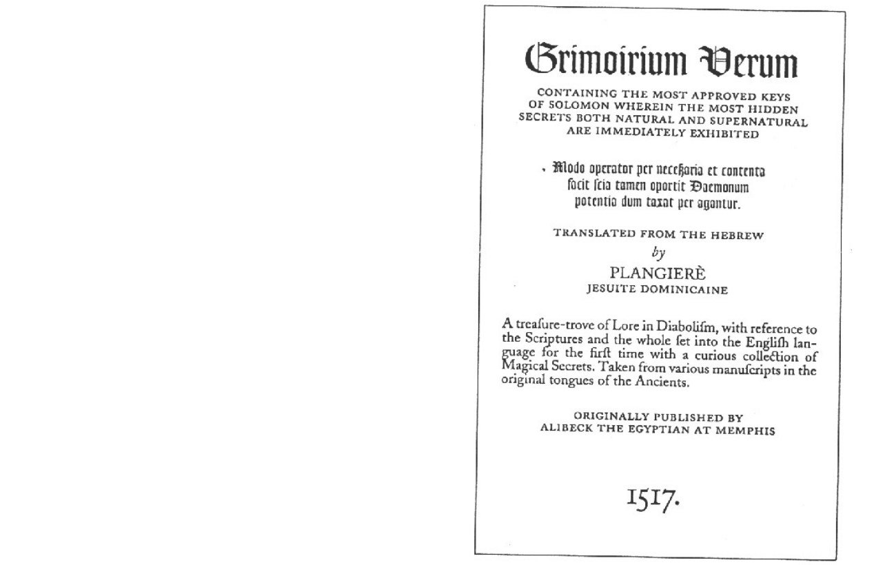 Trident - GrimoiriumVerum cover