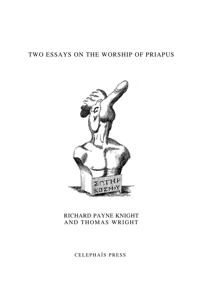 Two Essays on the Worship of Priapus cover