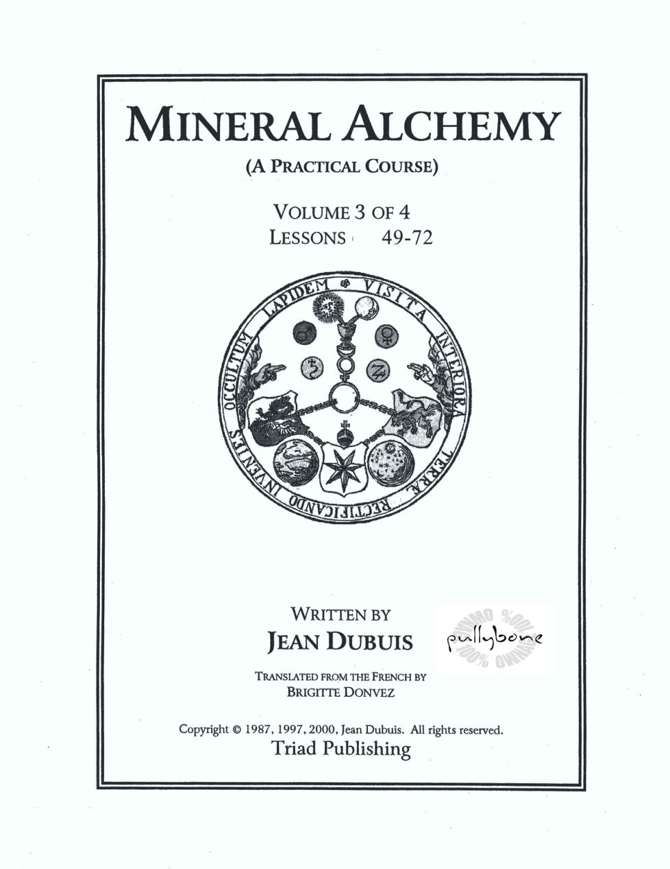 Mineral Alchemy Vol 3 cover