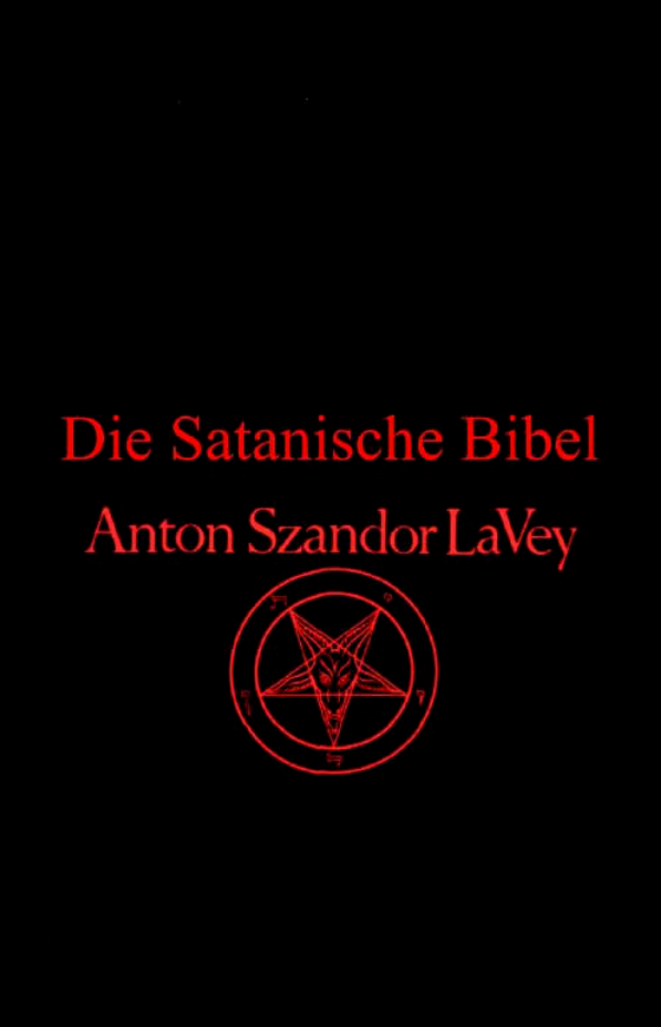 Die Satanische Bibel cover