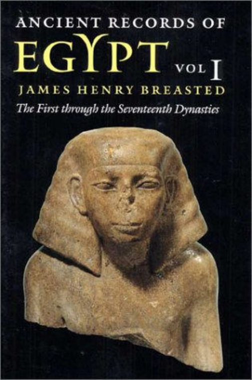 Ancient Records Of Egypt - Vol 1 cover