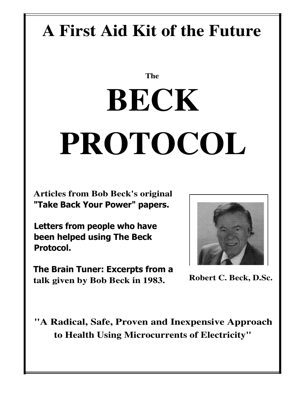 Dr. Beck - The Beck Protocol - Take Back Your Power cover
