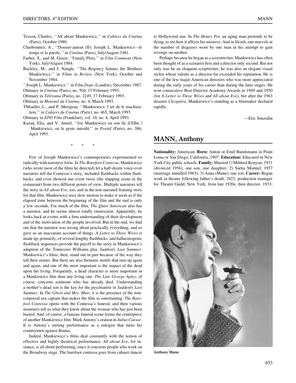 International Dictionary of Film Directors - second part cover
