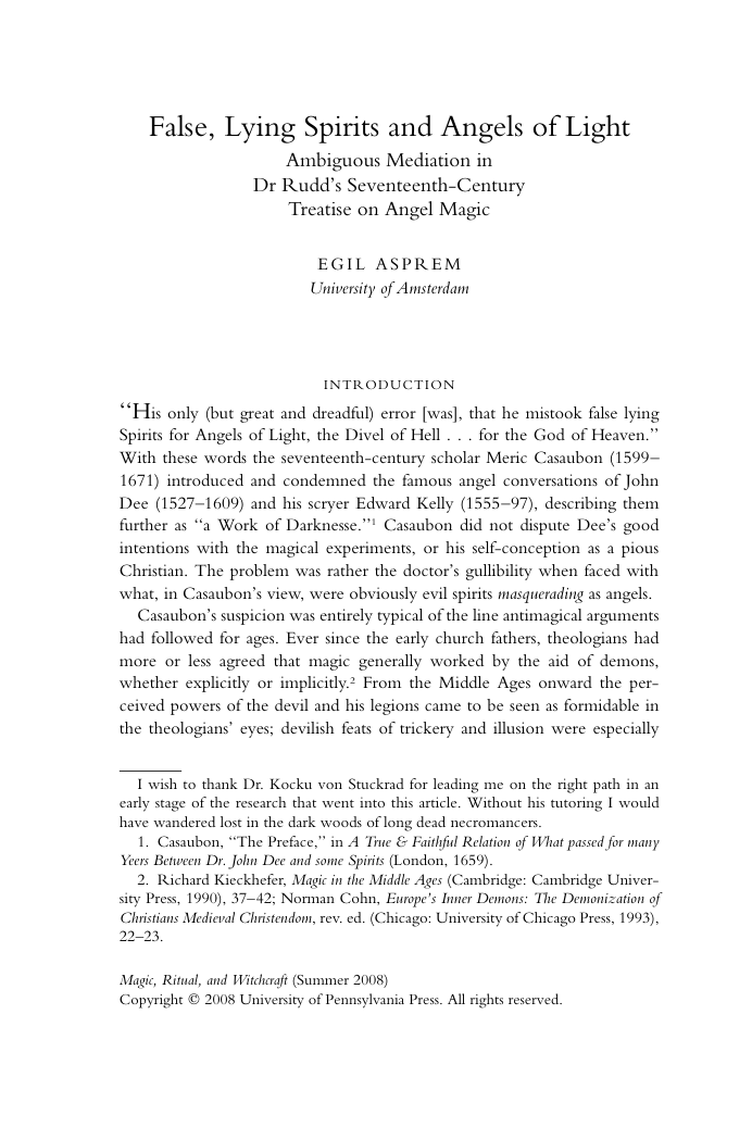 False, Lying Spirits and Angels of Light cover