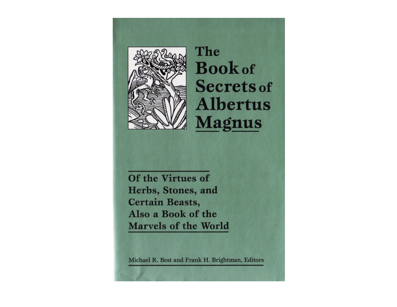 The Book Of Secrets Of Albertus Magnus cover