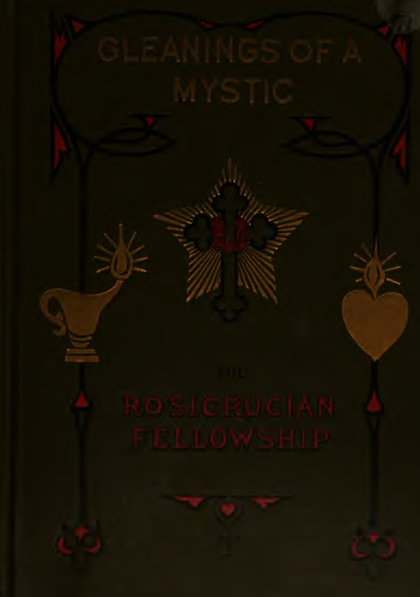 Gleanings of a Mystic A Series of Essays on Practical Mysticism(1922) cover