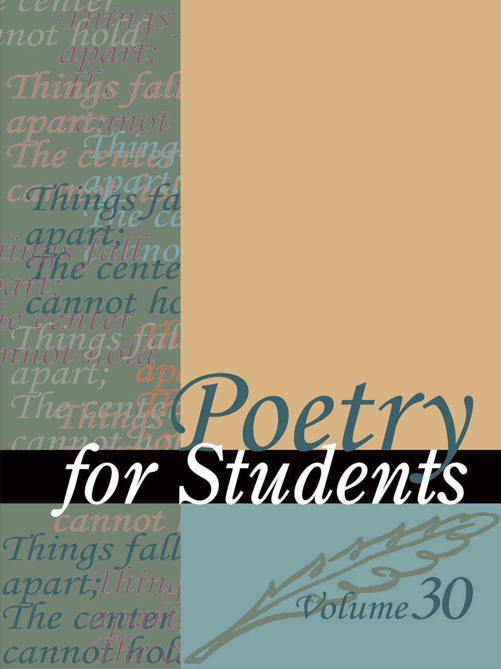 Poetry for Students, Vol. 30 cover