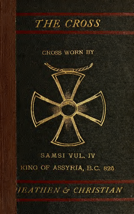 The Cross Heathen & Christian - M Brock (1879) cover