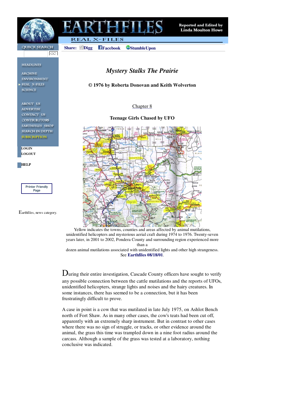 10 15 2002 Chapter 8 - Mystery Stalks The Prairie cover