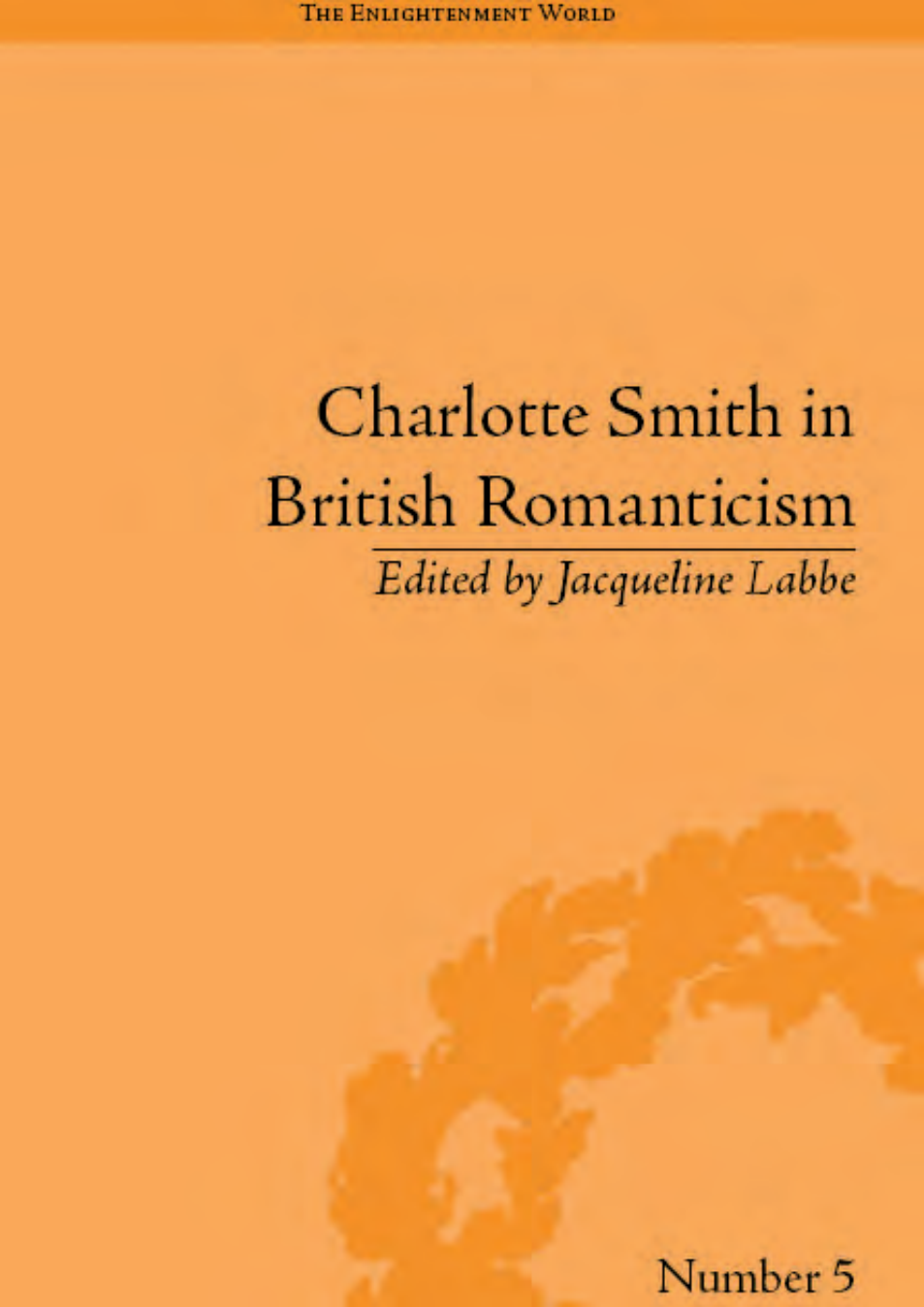 Charlotte Smith in British Romanticism The Enlilghtenment World cover