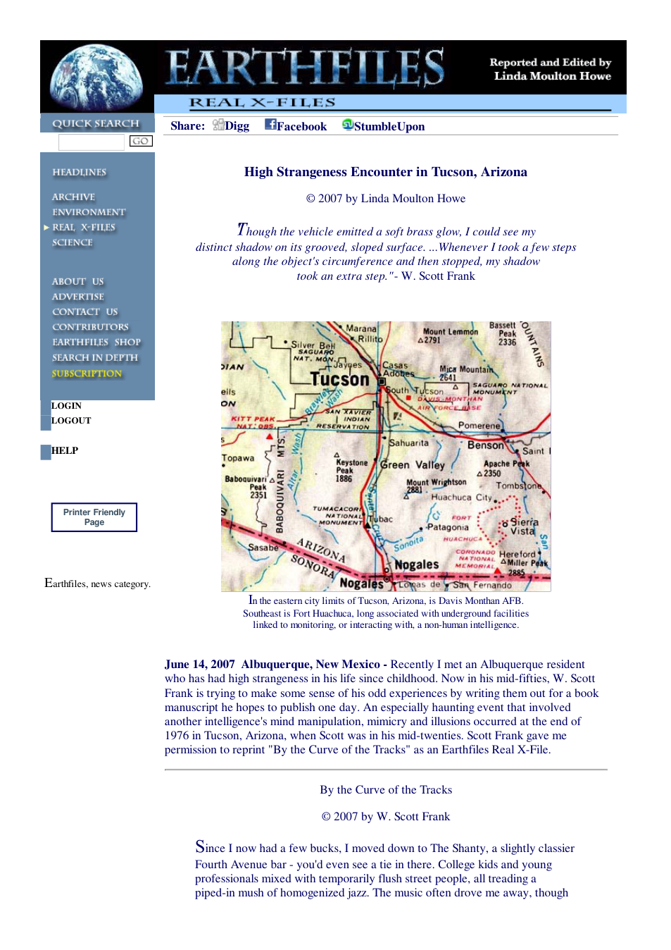 06 14 2007 High Strangeness Encounter in Tucson, Arizona cover