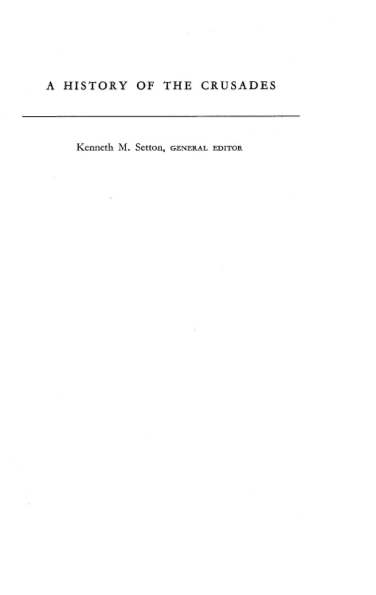 History of the Crusades Vol 2 cover