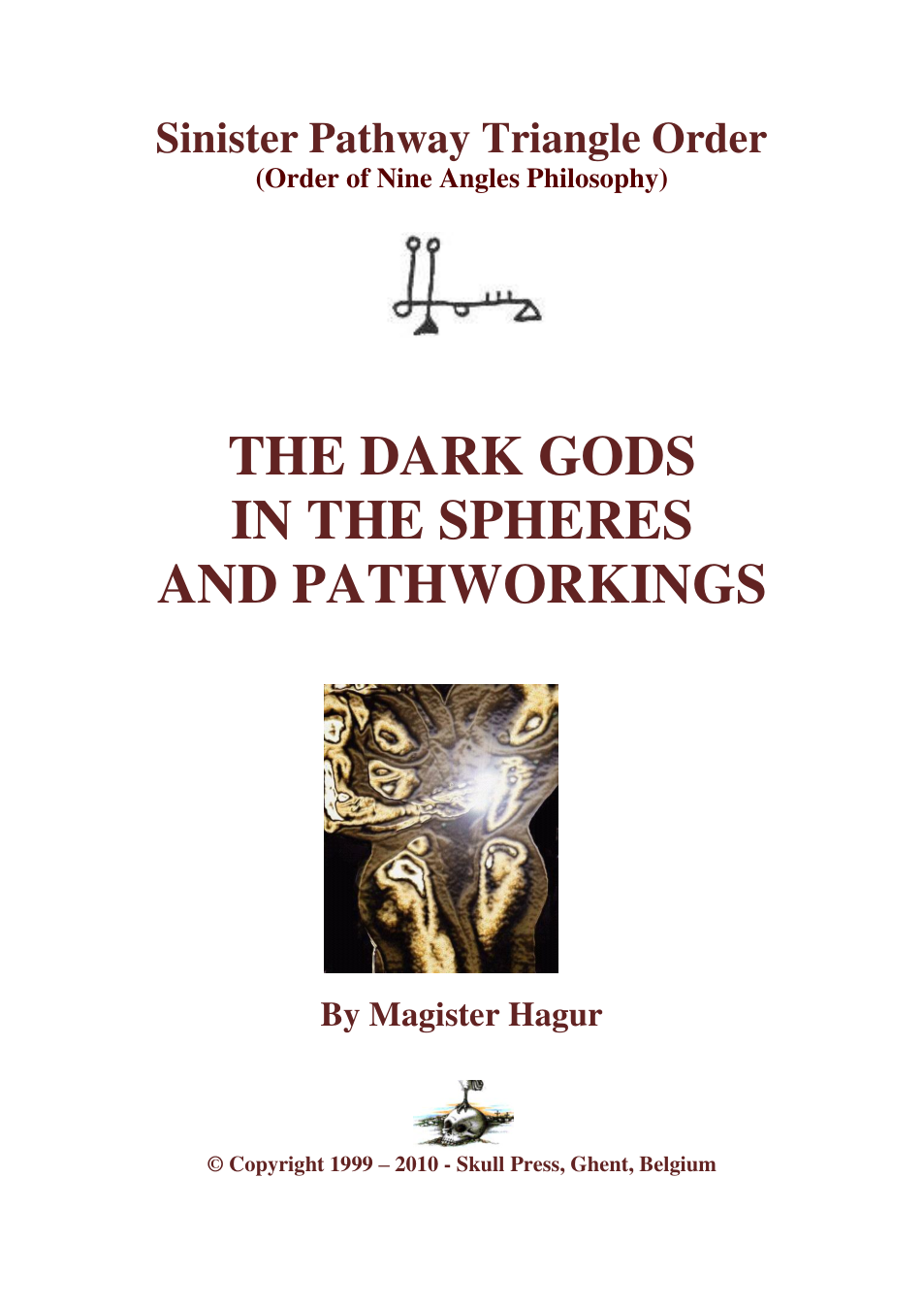 Hagur - The Dark Gods in the Speheres and Pathworking cover