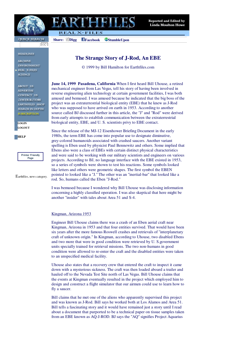 06 22 1999 The Strange Story of J-Rod, An EBE cover
