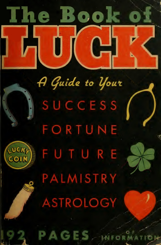 Everybody's Book of Luck (1900) cover
