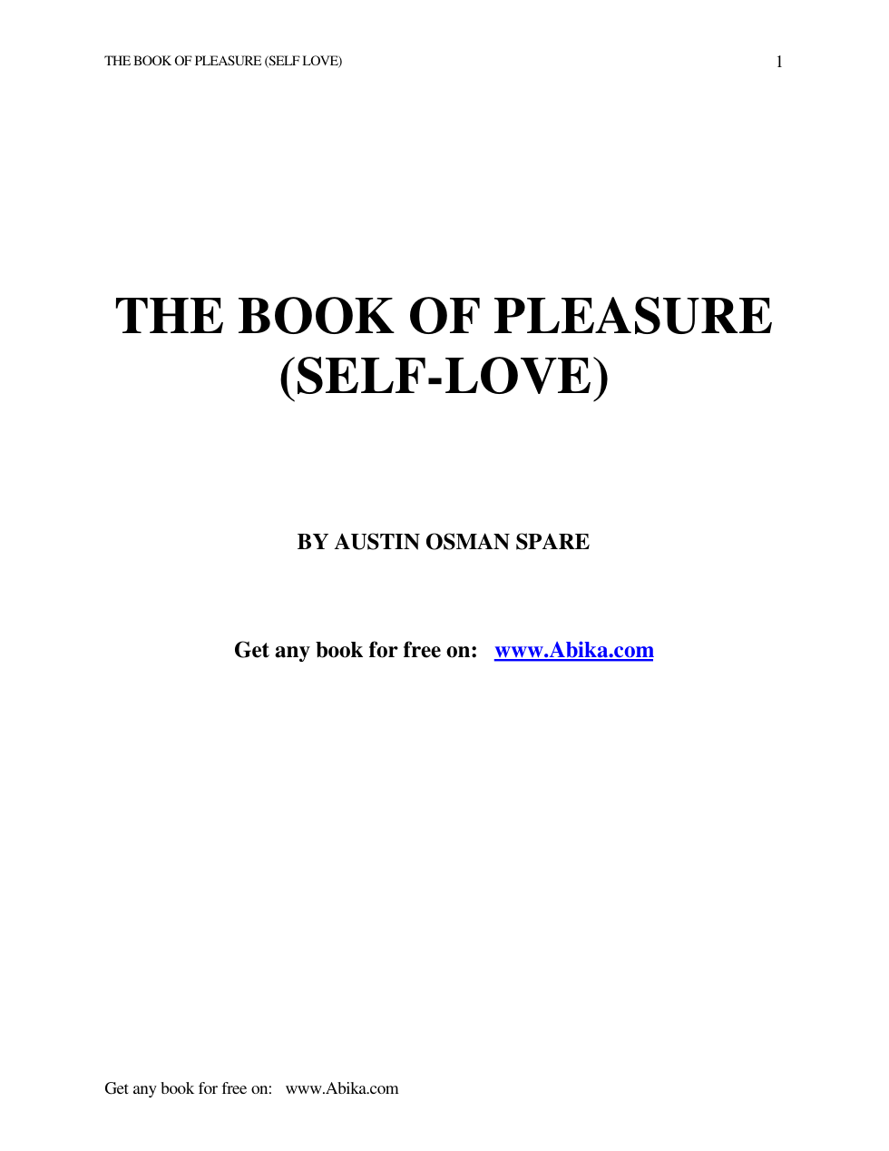 Book Of Pleasure cover