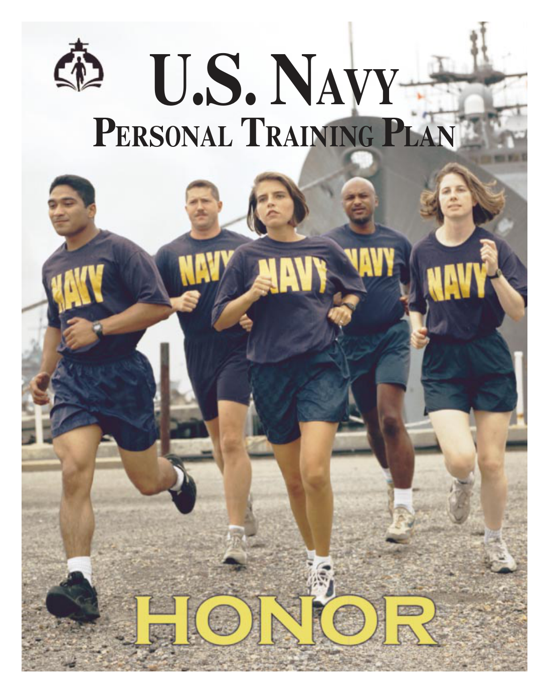 NAVY Personal Fitness Training Plan 1998 16 pages cover